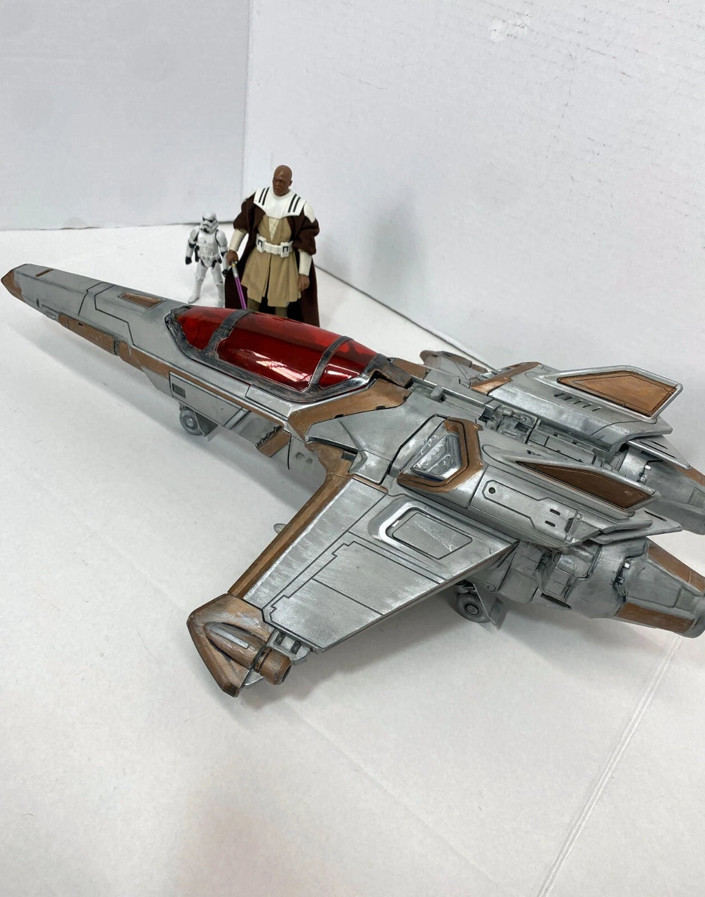 Star Wars Crimson Glass Starfighter Custom Ahsoka Rebels Clone Wars Mandalorian