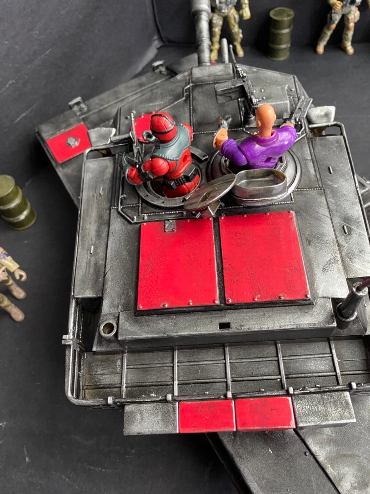 GI JOE COBRA DEVELOPMENTAL TERROR TANK 1:18 Collectible Vintage Custom