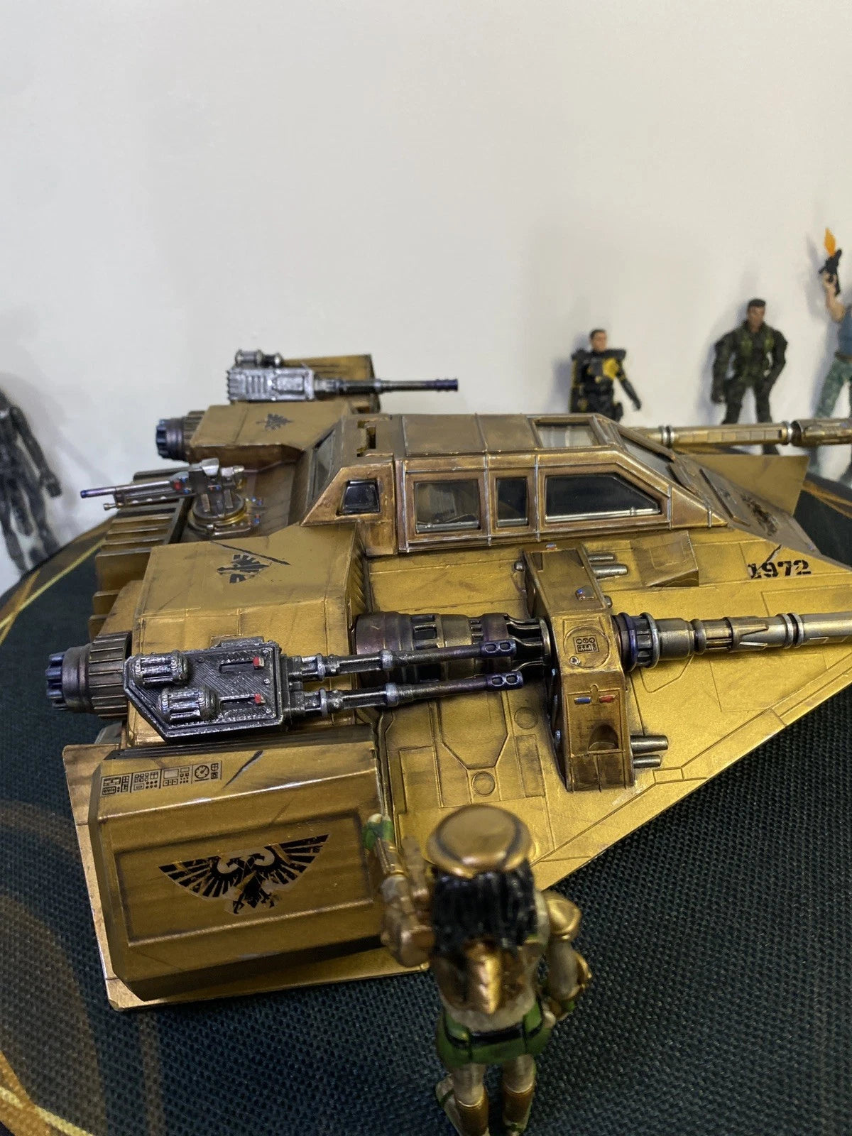 SUNSCOUR-972 STRIKE SNOWSPEEDER – Custom Star Wars 3.75” Speeder vintage Kenner
