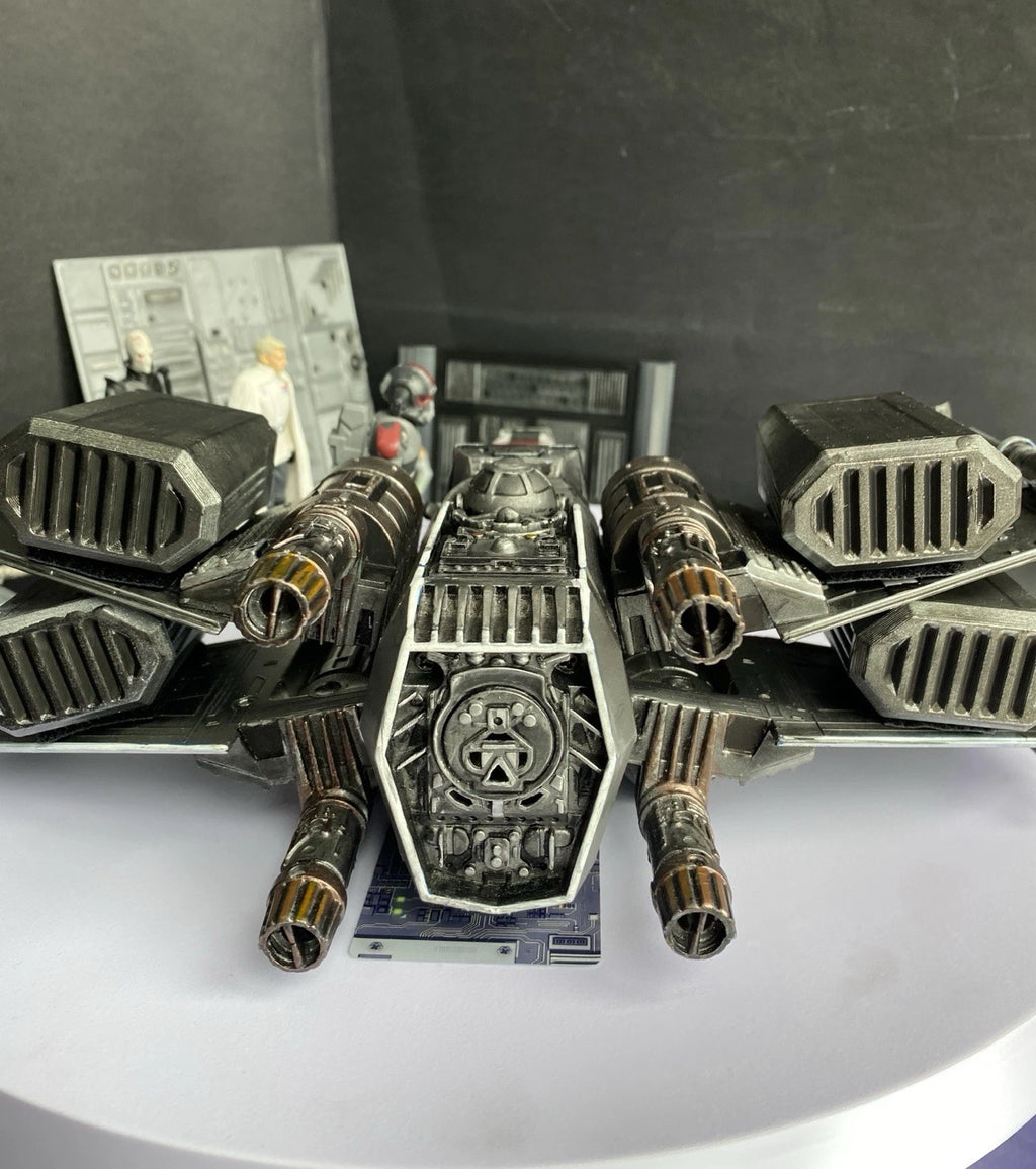 Star Wars Andor Rift Lance X Wing Jedi Sith Empire Vintage Kenner Custom