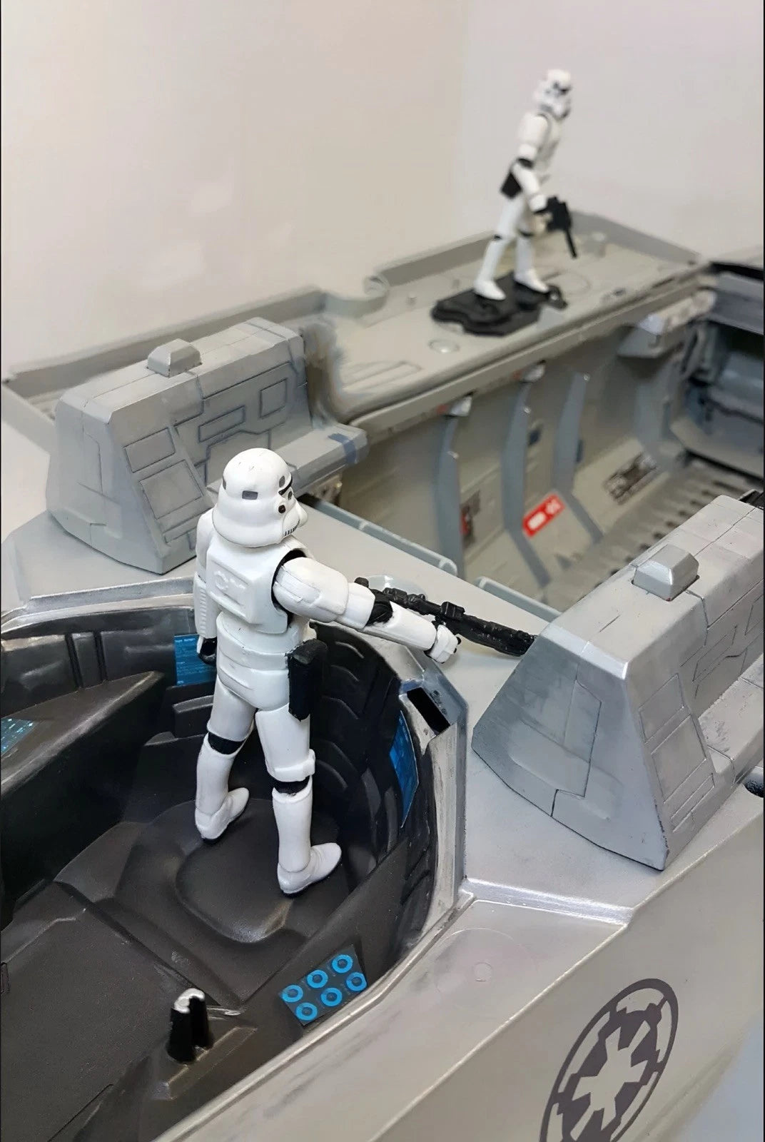 Cold Ember Imperial Shuttle - Hand-Painted Star Wars Andor Sith Empire Vintage - view 13