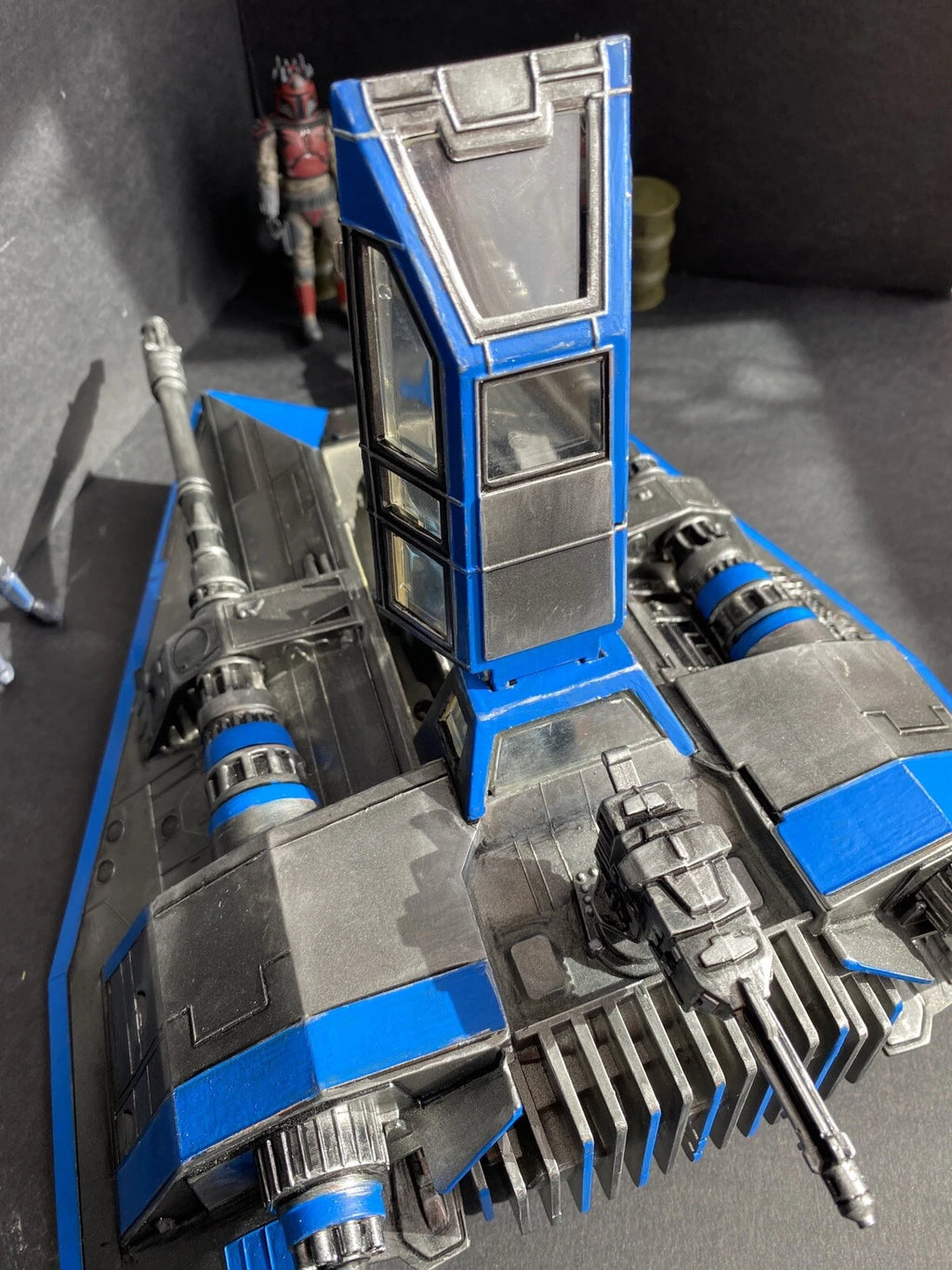 Kestral-9 Patrol Gunship | Mandalorian Outer Rim Snowspeeder Custom Star Wars