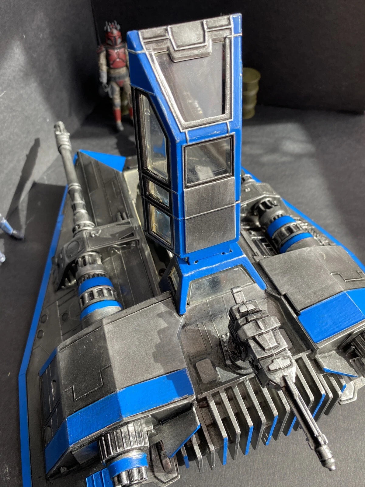Kestral-9 Patrol Gunship | Mandalorian Outer Rim Snowspeeder Custom Star Wars