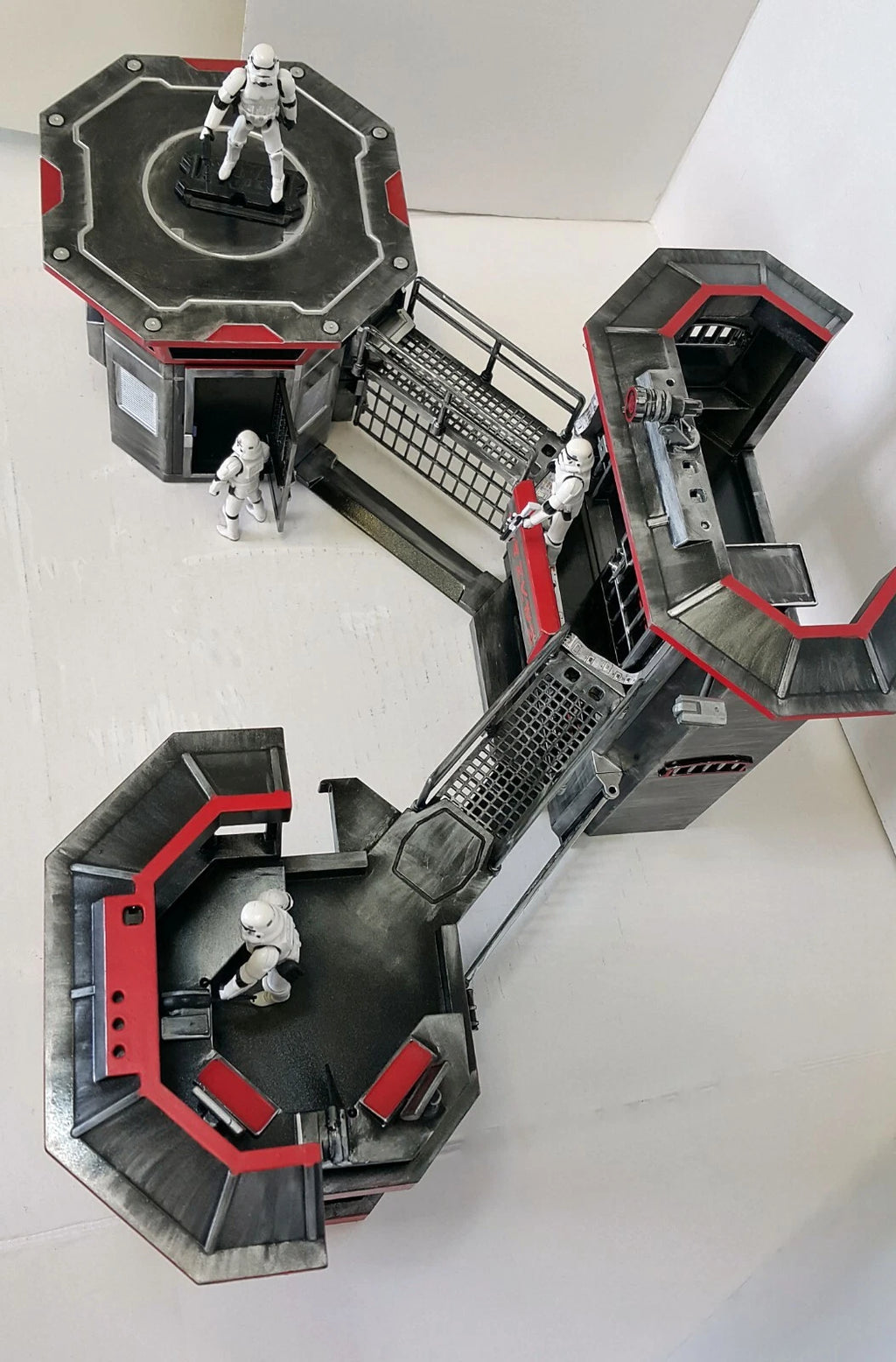 Star Wars Andor Imperial Base Diorama Custom Kenner Death Star vintage Display - view 11