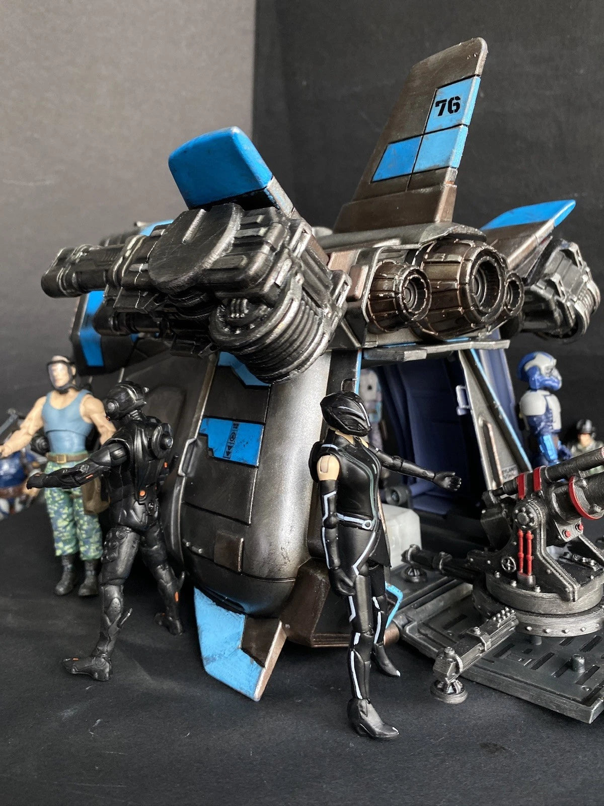 “SKYSHARD-76” SECURITY RDA VTOL | Avatar Pandora Dropship Fire and Ash Custom