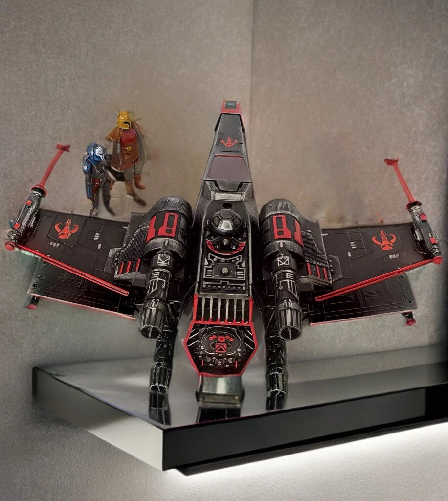 Star Wars X-Wing Fighter Mandalorian Starfighter Bounty Hunter Rogue One Custom