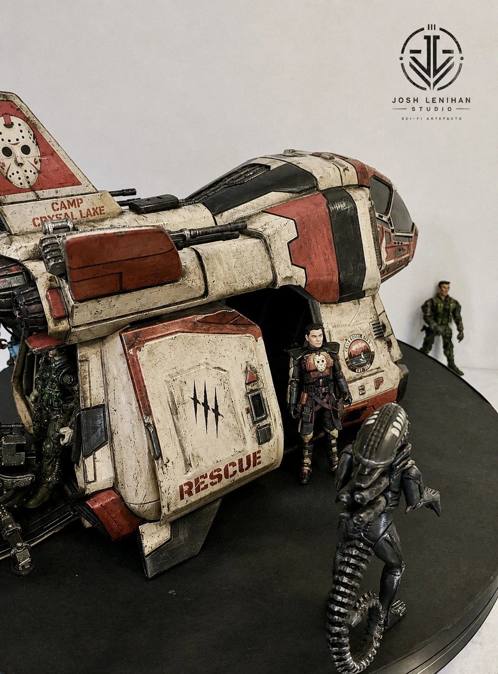 Custom Horror Vehicle Commission | Collector Artwork Vintage Kenner Collectible