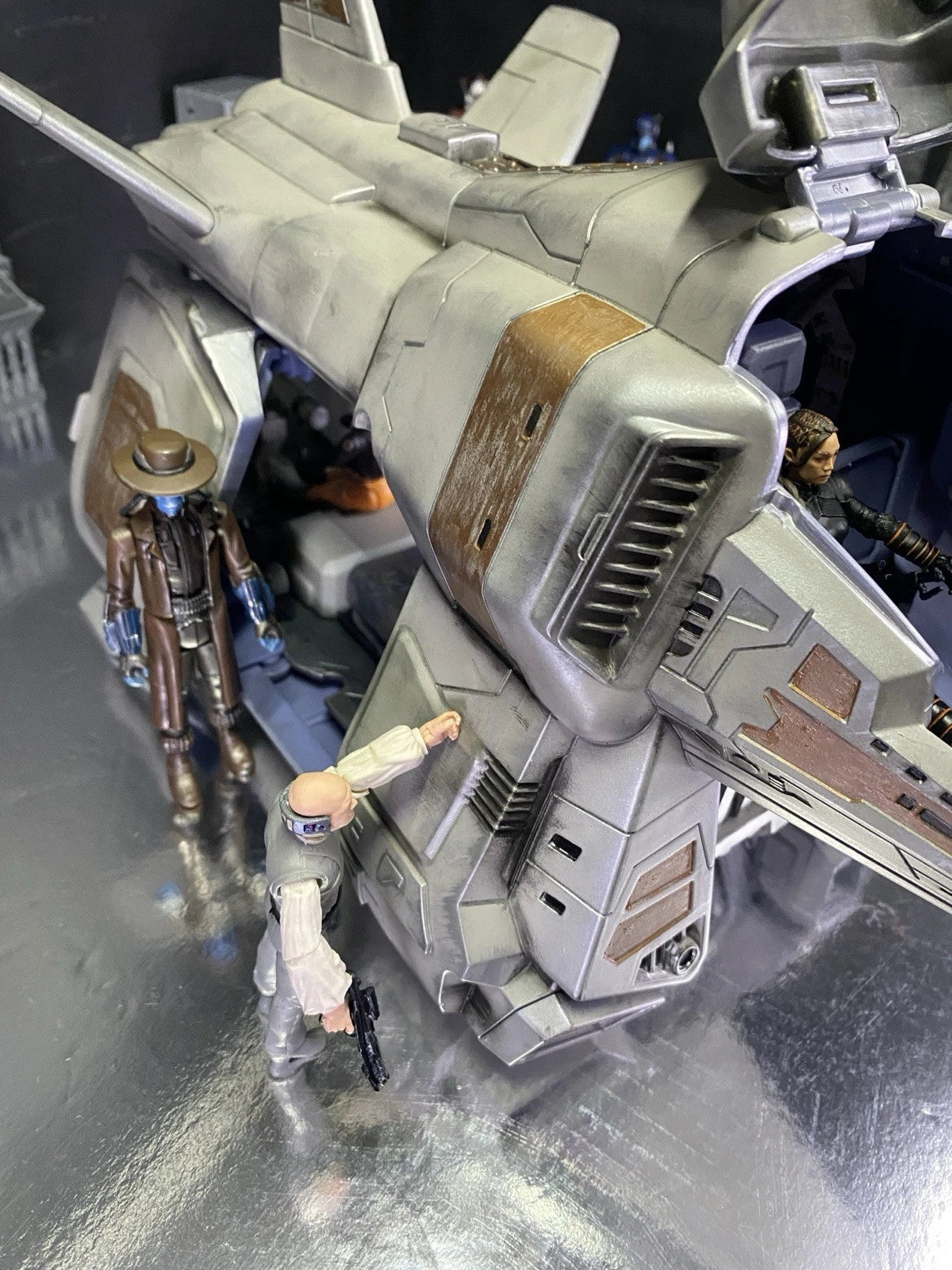 Andor Star Wars Dustjaw Evac Lander Dropship Imperial Empire Kenner Collectible