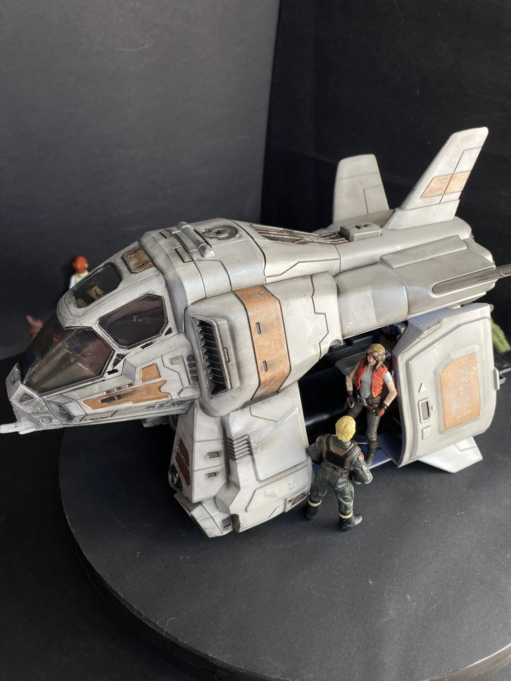 City Perimeter Courier-7 Custom Logan’s Run Shuttle Diorama Sci-Fi Vehicle