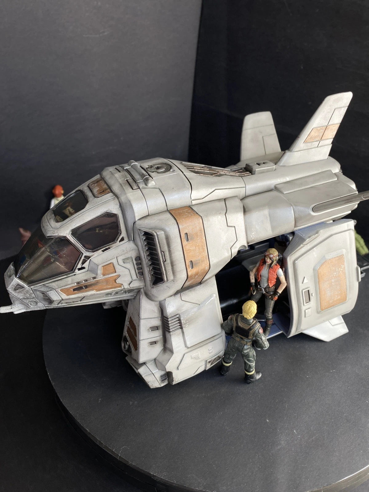 City Perimeter Courier-7 Custom Logan’s Run Shuttle Diorama Sci-Fi Vehicle