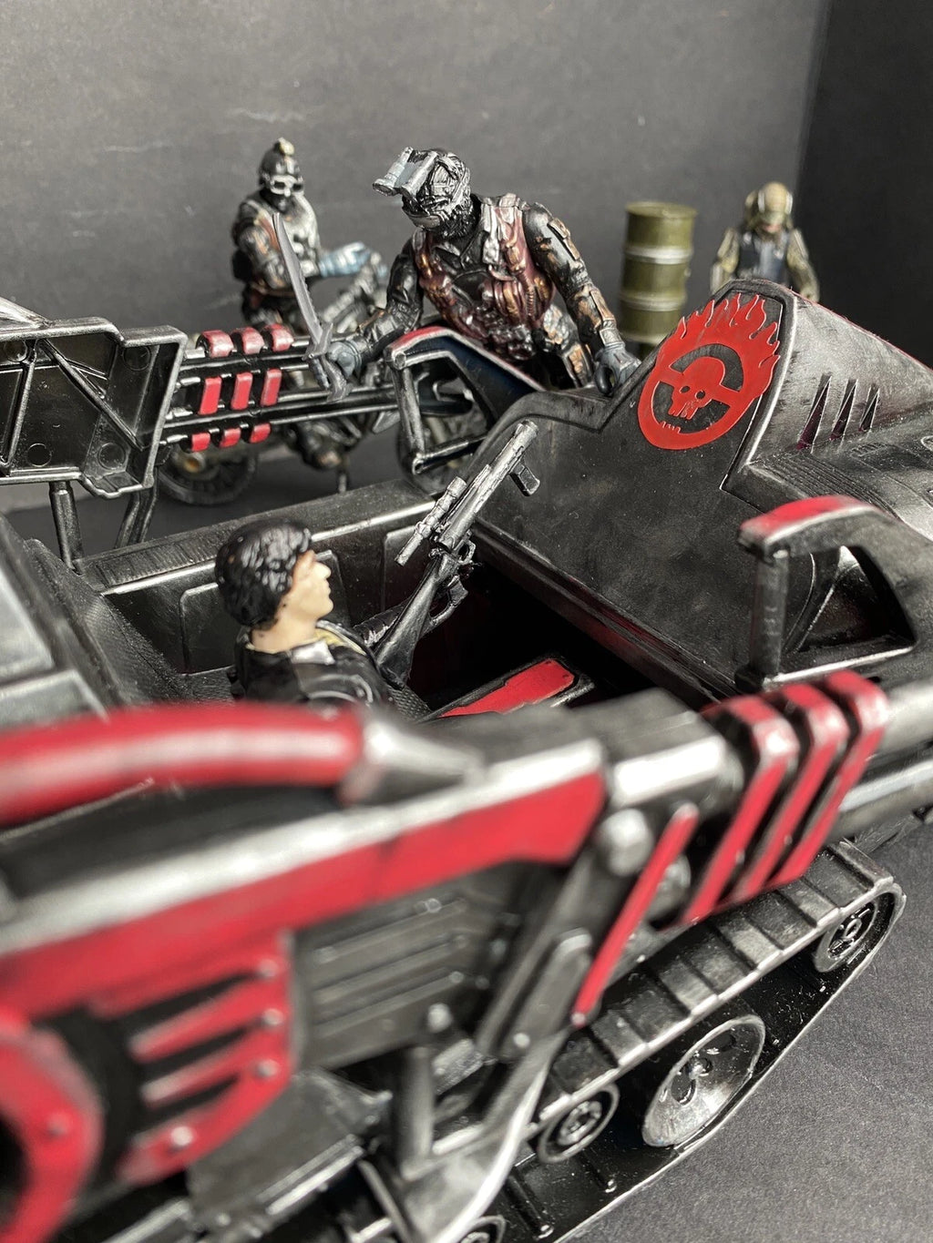 Razorjaw W-13 Mad Max Wasteland Truck (3.75” One-Off, Hand-Painted) collectible - view 21