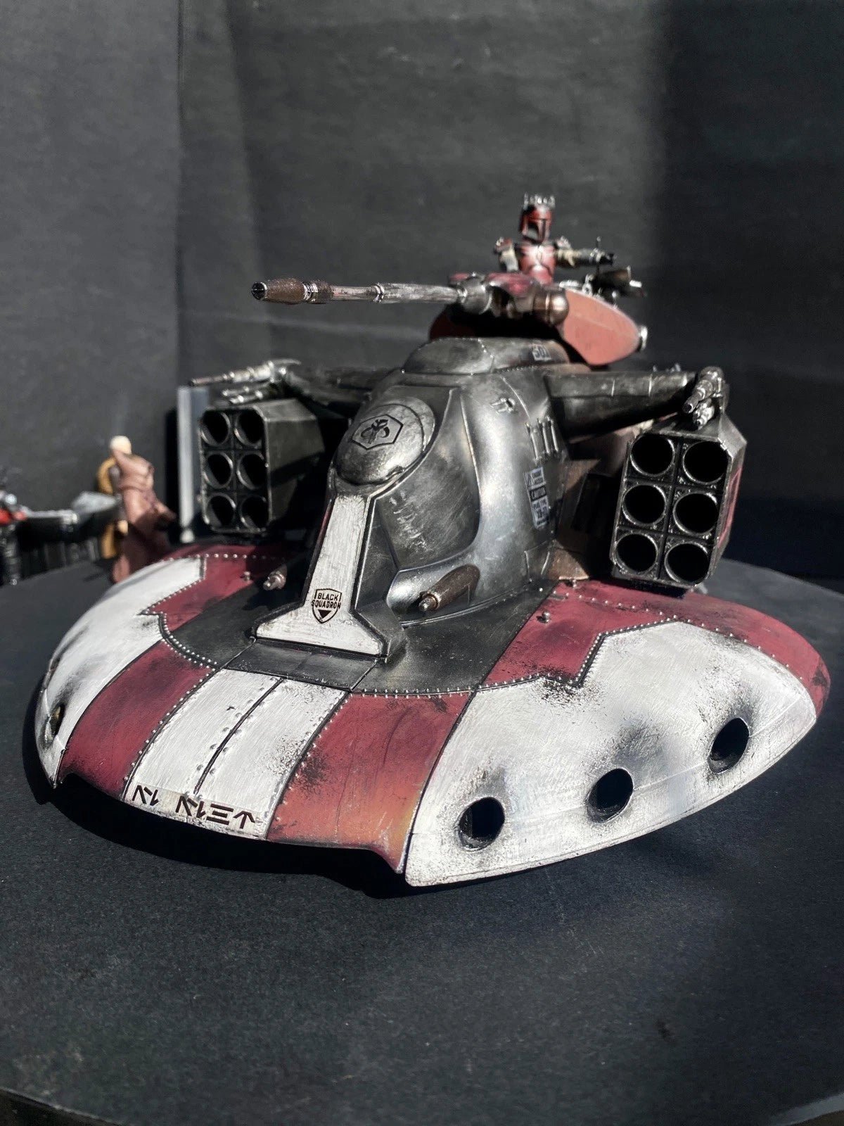 Star Wars AAT Armored Assault Tank Custom Mandalorian The Clone Wars Collectible
