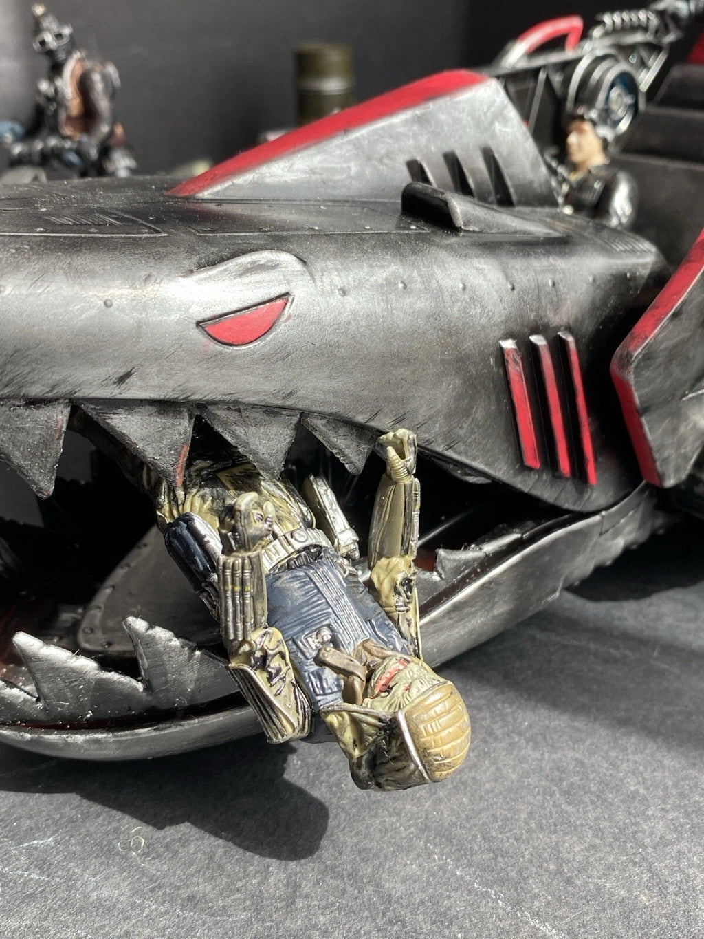 GI JOE COBRA DEVELOPMENTAL TERROR TANK 1:18 Rare Collectible Vintage Custom