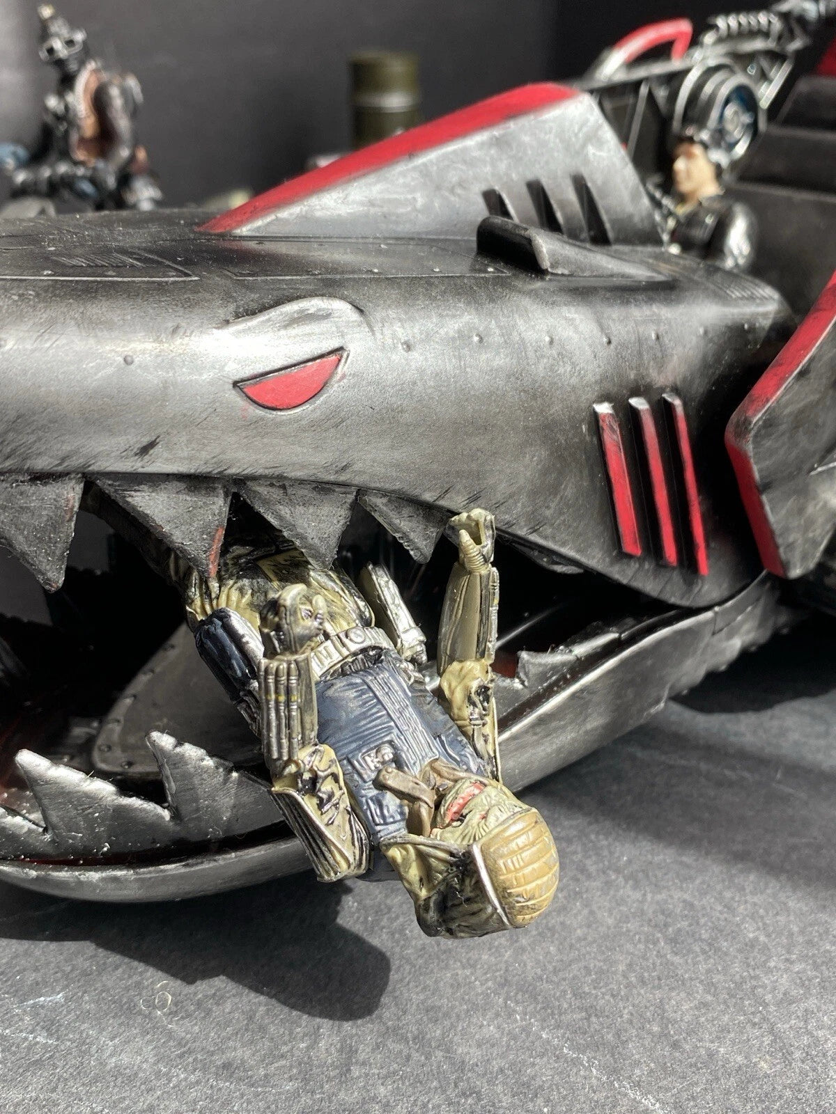 GI JOE COBRA DEVELOPMENTAL TERROR TANK 1:18 Rare Collectible Vintage Custom