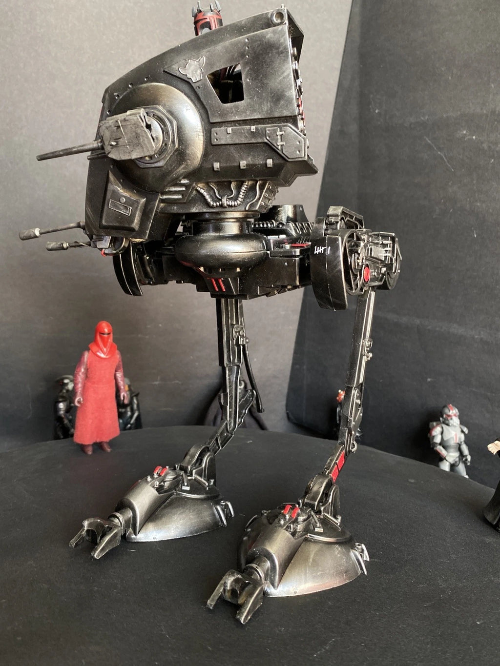 Sith Walker “MYTHOS-STRIDER” Custom AT-ST Mustafar Exegol Black Series Kenner