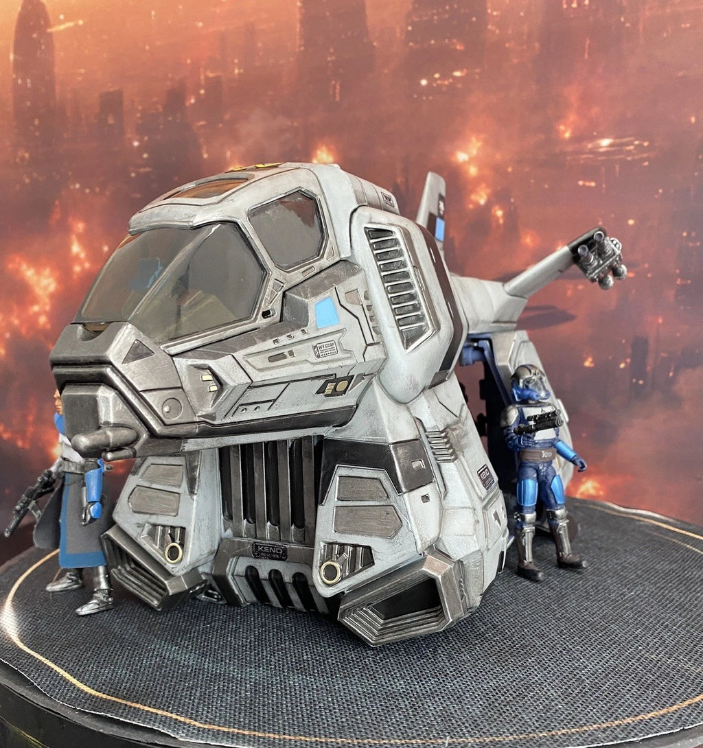 RoboCop OCP Custom Gunship Detroit Police Transport Urban Assault Battle Damaged