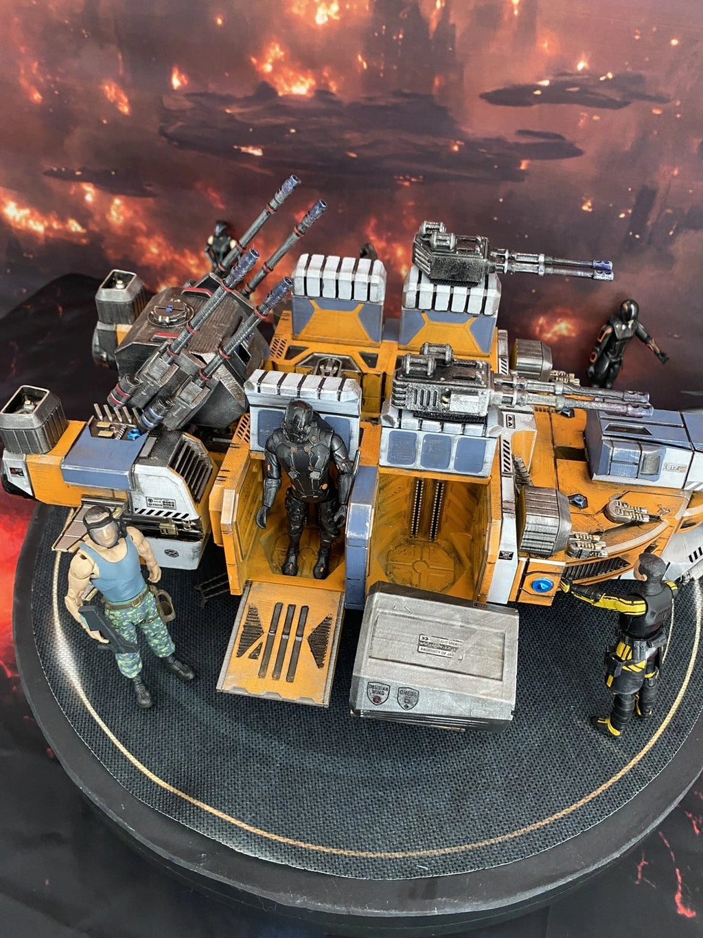 Tai Yong  NEX-8 Blacksite Carrier | Custom Deus Ex Corporate Assault Craft
