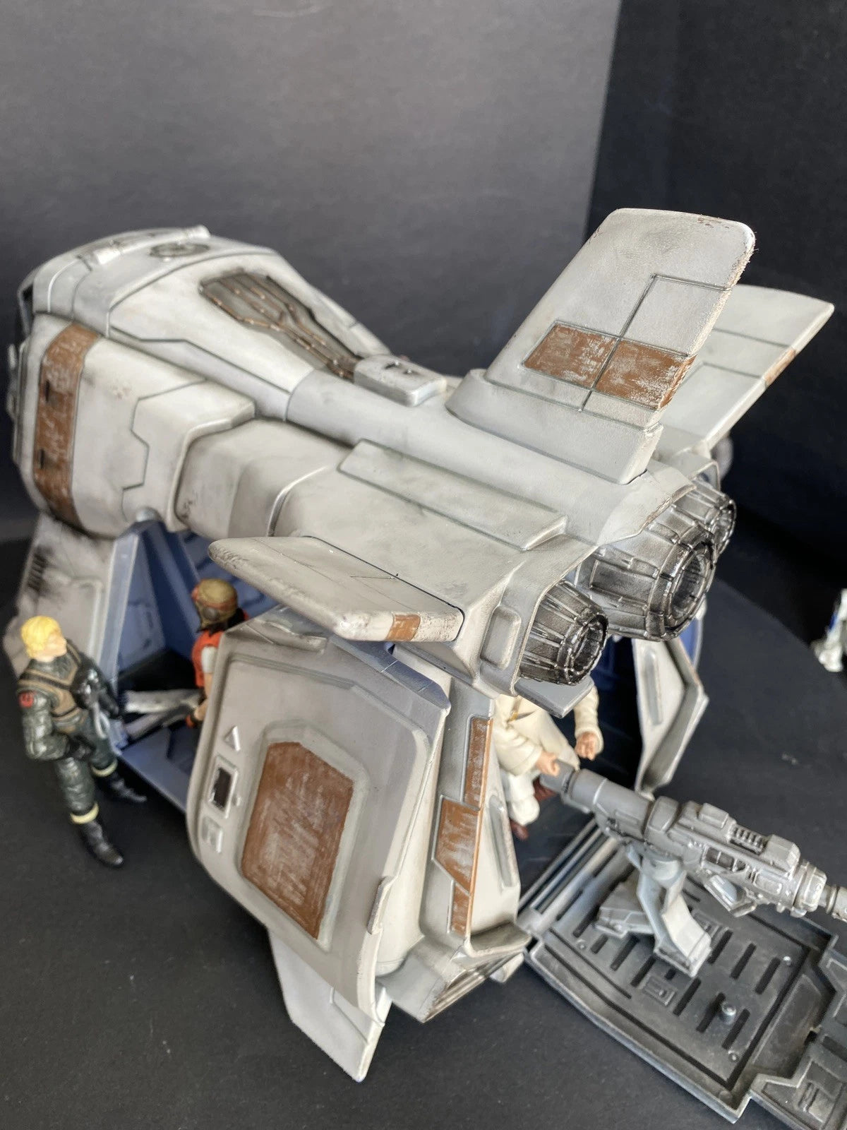 City Perimeter Courier-7 Custom Logan’s Run Shuttle Diorama Sci-Fi Vehicle