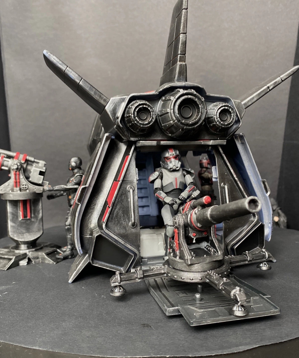 Terminator Future War Skynet Hunter Killer Gunship T-800 Resistance Custom