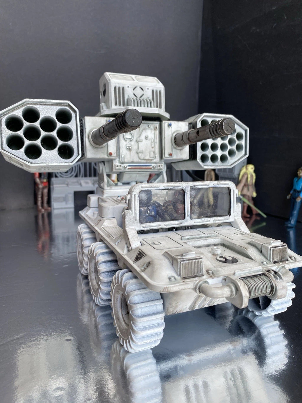 Snowhammer Rebel Rocket Truck 1:18 Hand-Painted Andor Vintage Kenner Star Wars
