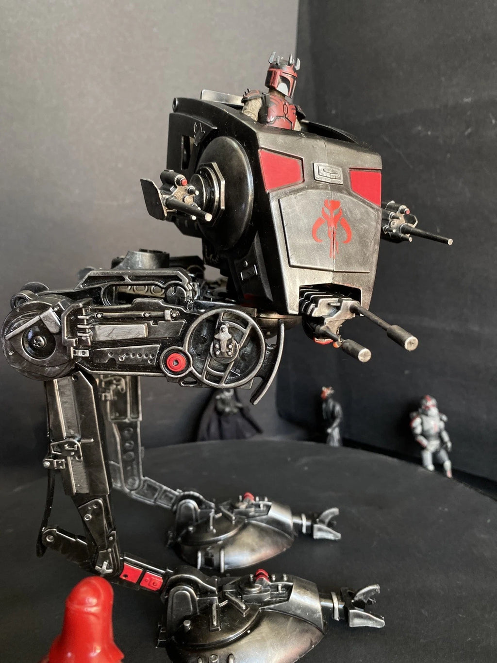 Sith Walker “MYTHOS-STRIDER” Custom AT-ST Mustafar Exegol Black Series Kenner