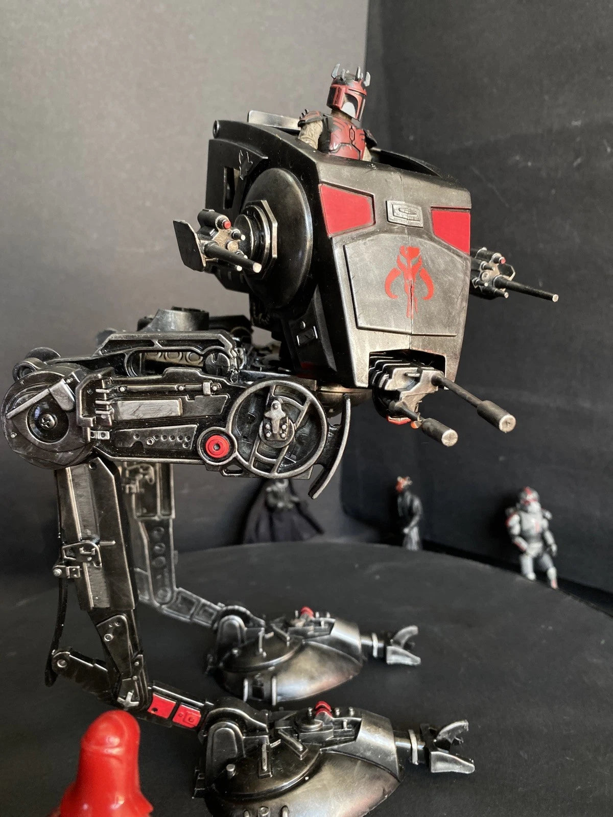 Sith Walker “MYTHOS-STRIDER” Custom AT-ST Mustafar Exegol Black Series Kenner