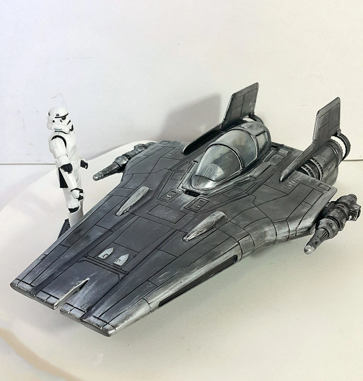 Star Wars Andor A Wing Inquisitor Transport Vintage Bespin Collectible Custom - view 12