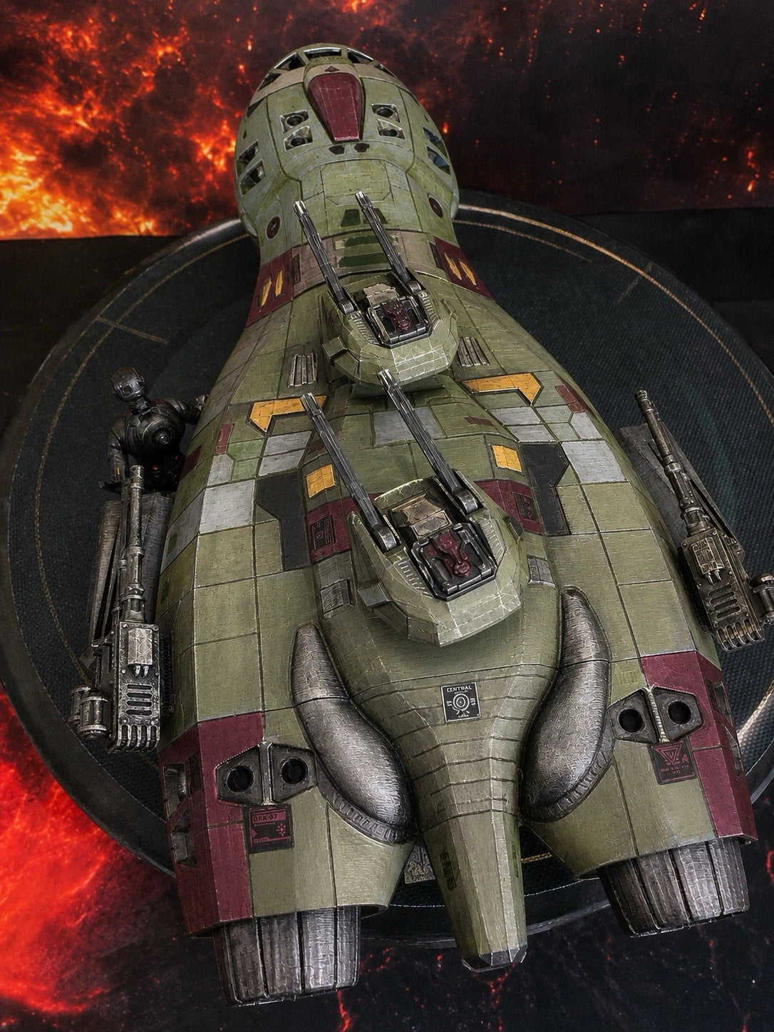 Mars Quarantine Interceptor Commission | Total Recall Custom Vehicle / Diorama