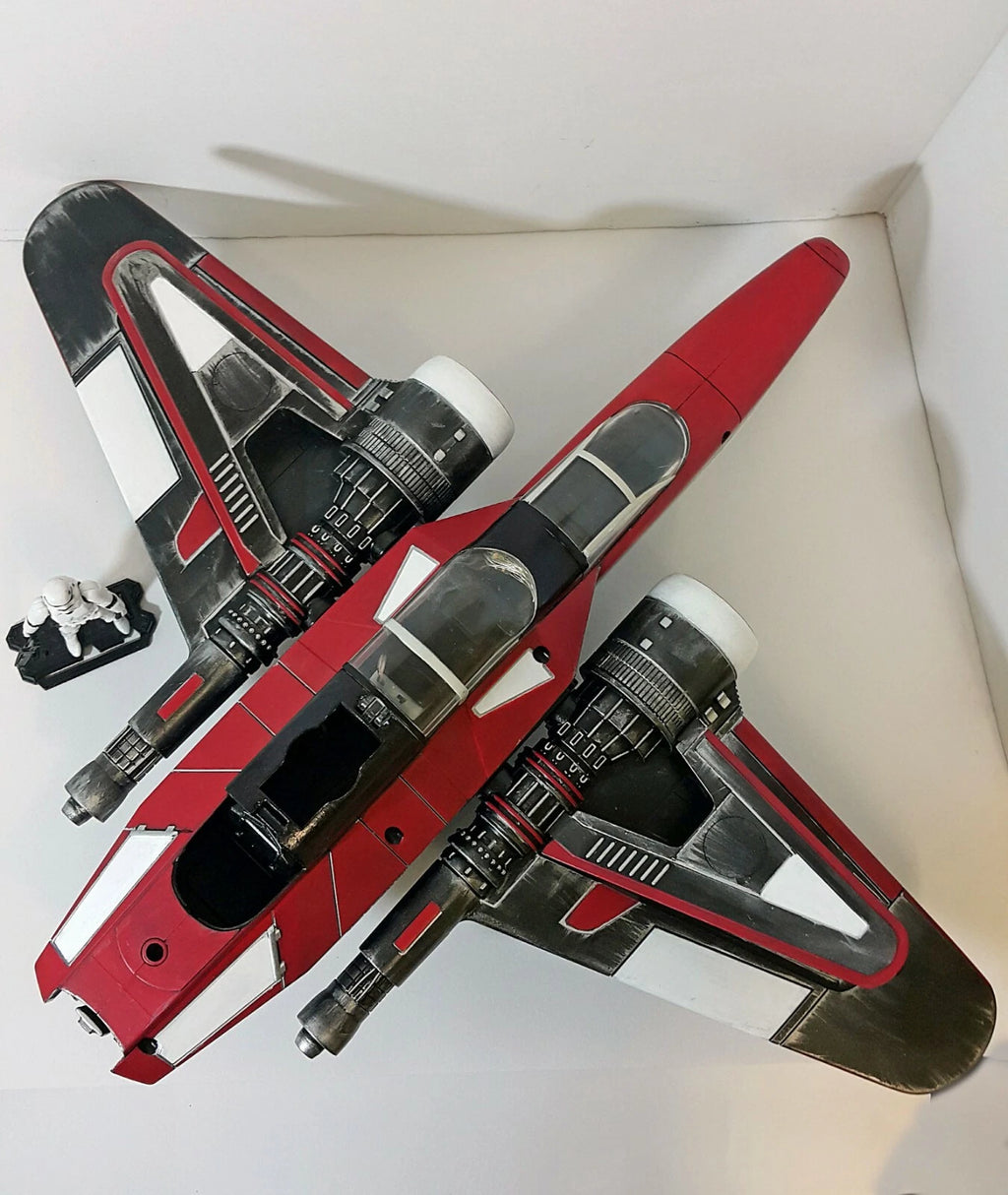 ARC-170 “Iron Viper” Assault Starfighter | Custom Star Wars Gunship Build - view 9