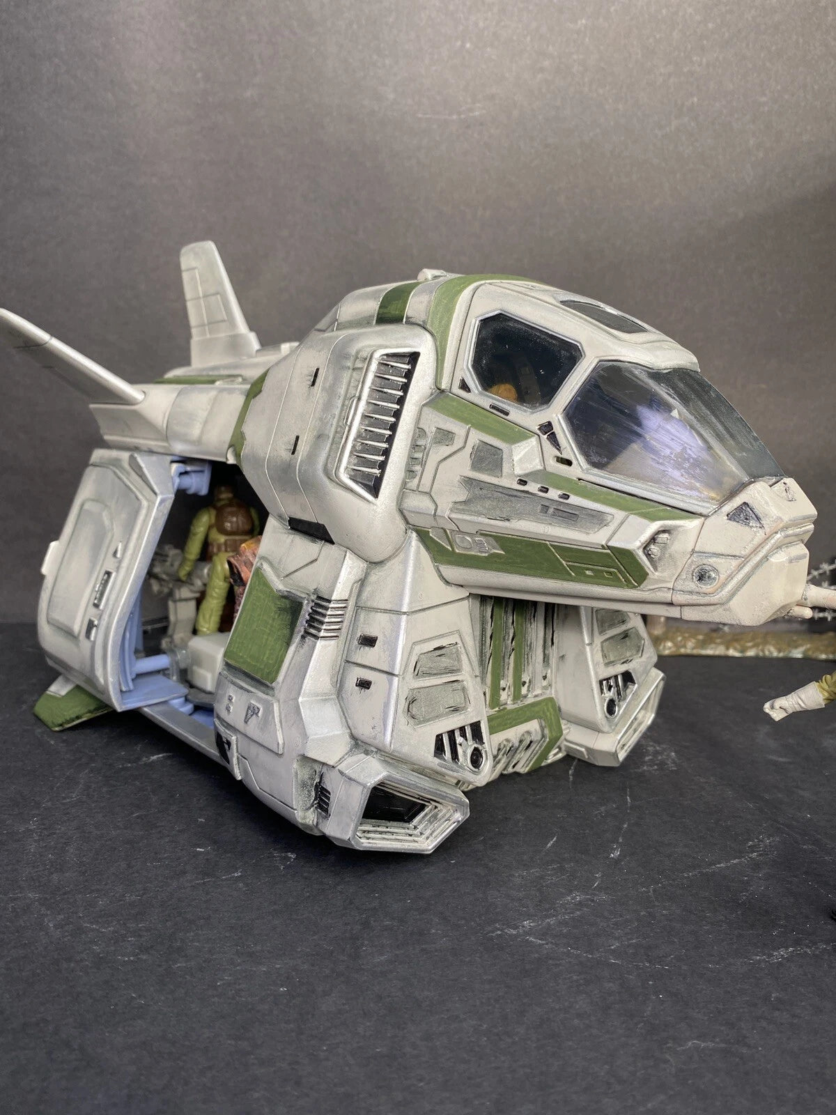 Imperial Shuttle “Pale Vengeance” – Custom Star Wars Kenner Black Series Display