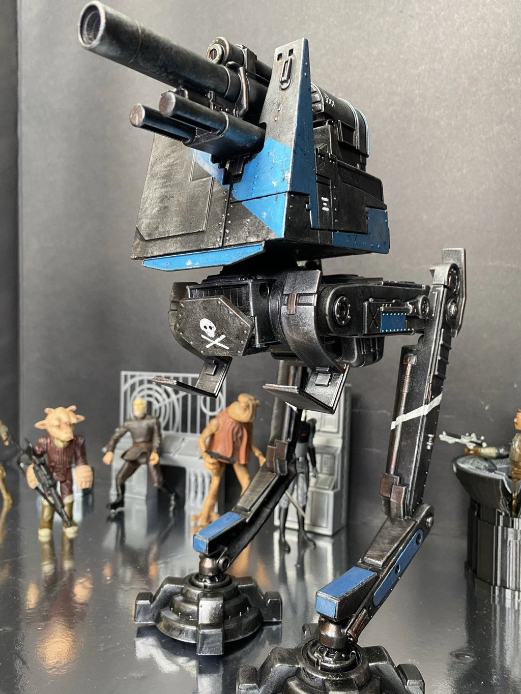 Blue Jackal Custom Imperial AT-DT War Walker 1:18 Hand-Painted One-Off Star Wars