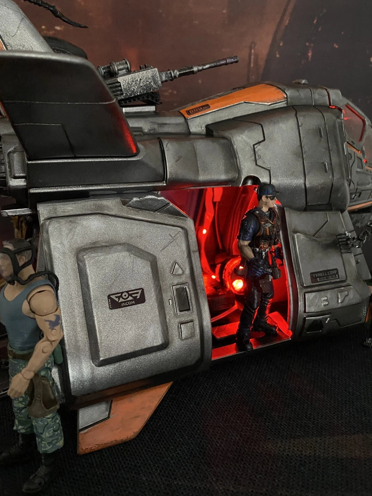 Mega-City Blockade Interceptor Commission | Judge Dredd Custom Vehicle / Diorama