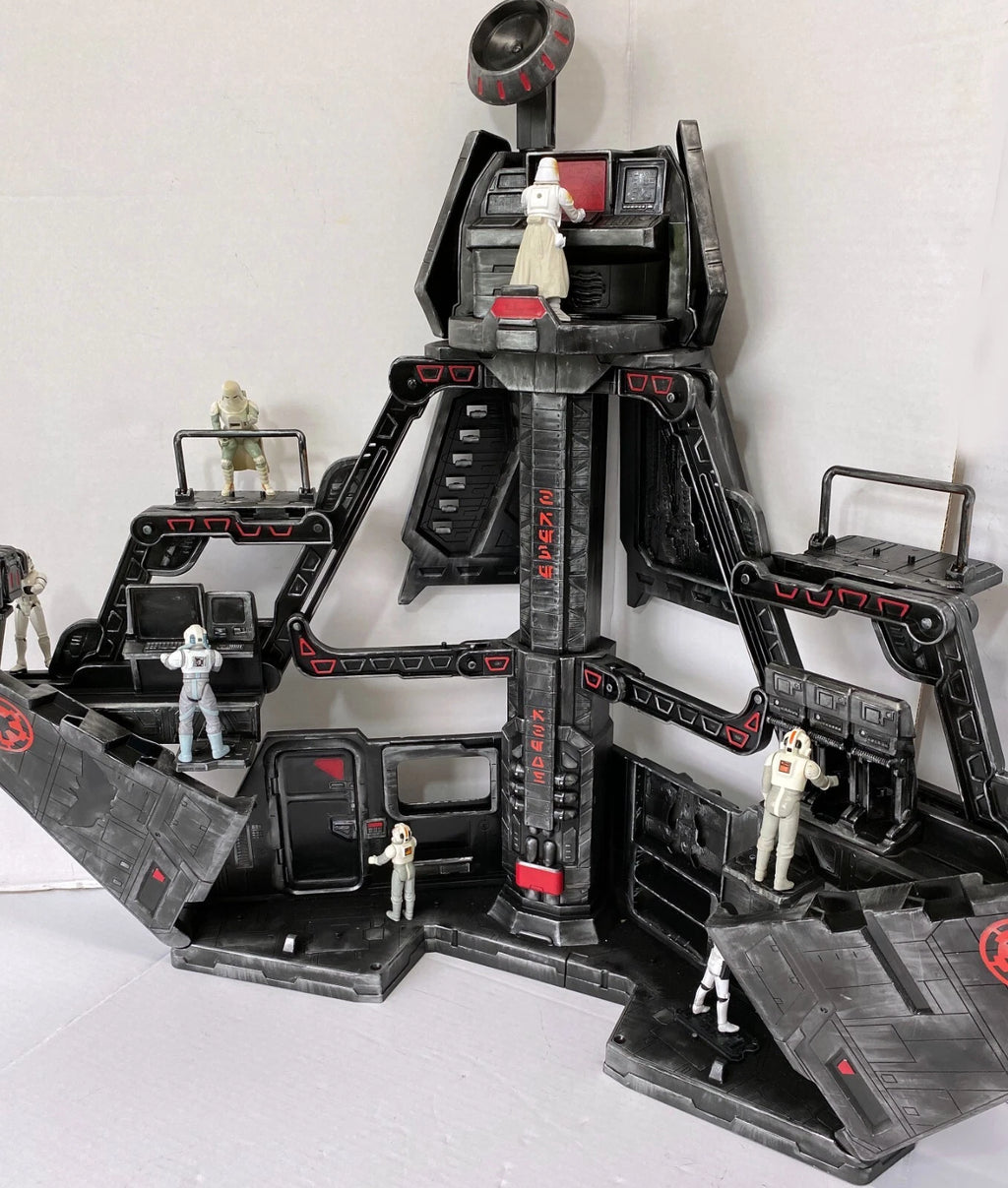 Star Wars Imperial Outpost 3.75 1:18 Playset Diorama Sith Vintage Kenner Custom - view 5