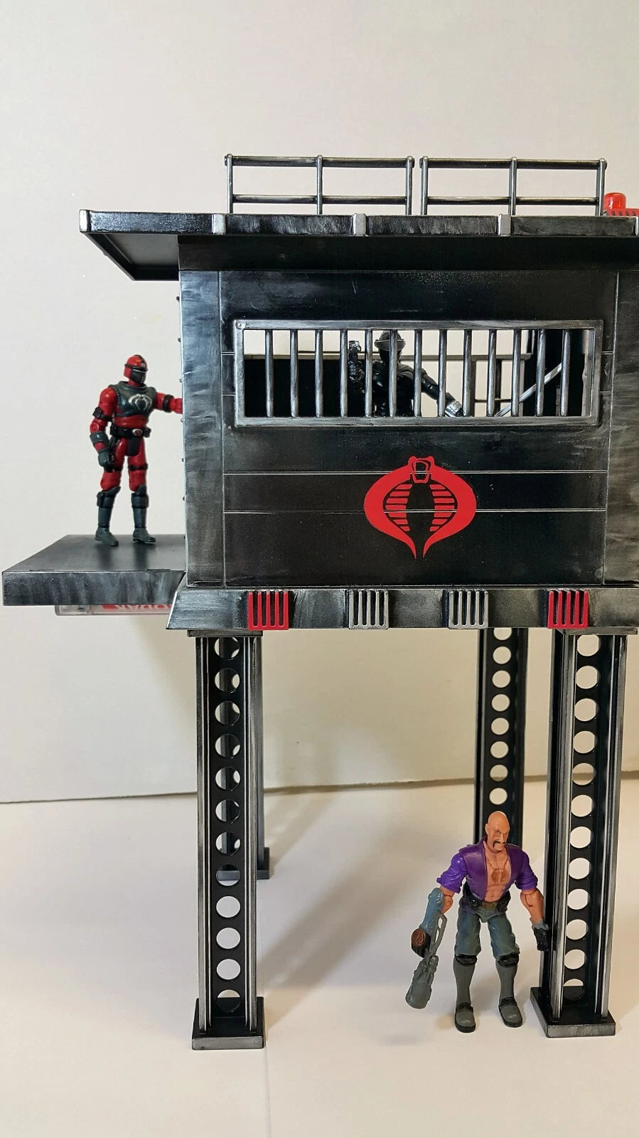 GI JOE COBRA DEVELOPMENTAL TERROR DROME 1:18 Vintage Collectible Custom - view 6