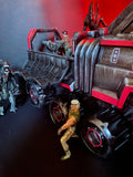 Redline Warden Resident Evil Biohazard Response Gun Truck Custom Diorama Vehicle