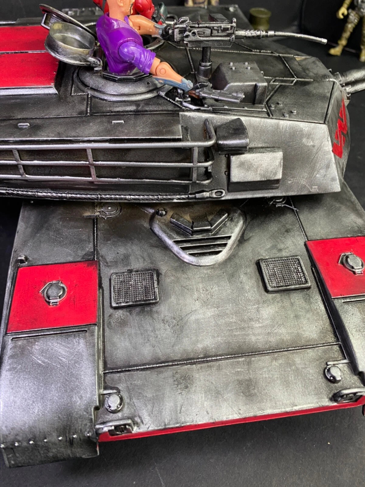 GI JOE COBRA DEVELOPMENTAL TERROR TANK 1:18 Collectible Vintage Custom