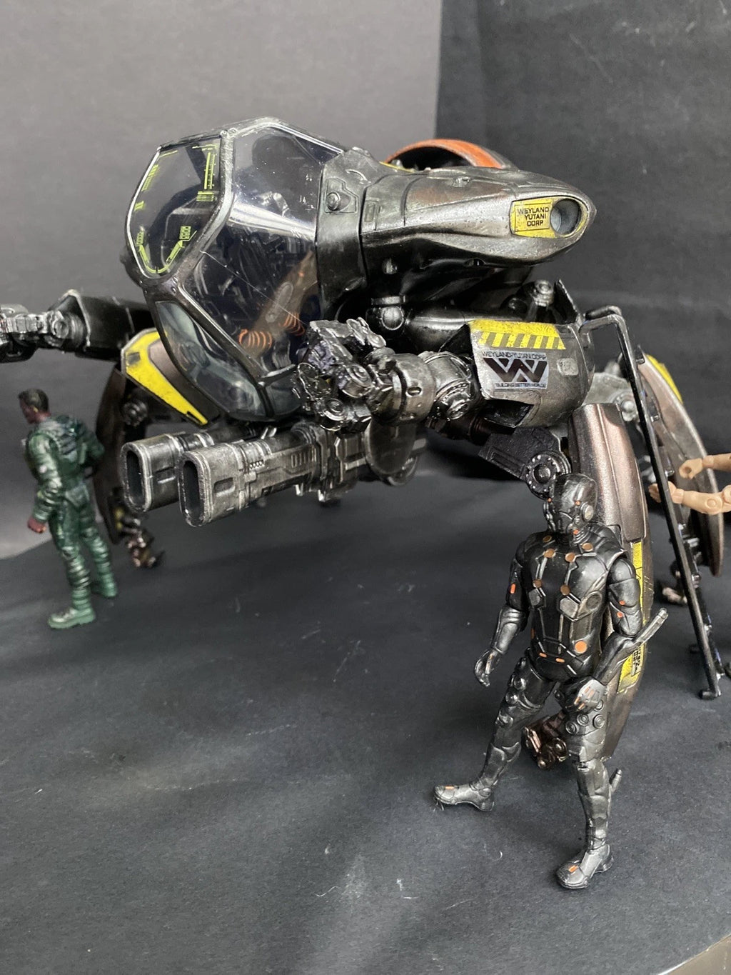 COBRA WIDOW-STINGER VAS-9 Assault Walker Custom VTOL Gunship GI Joe collectible