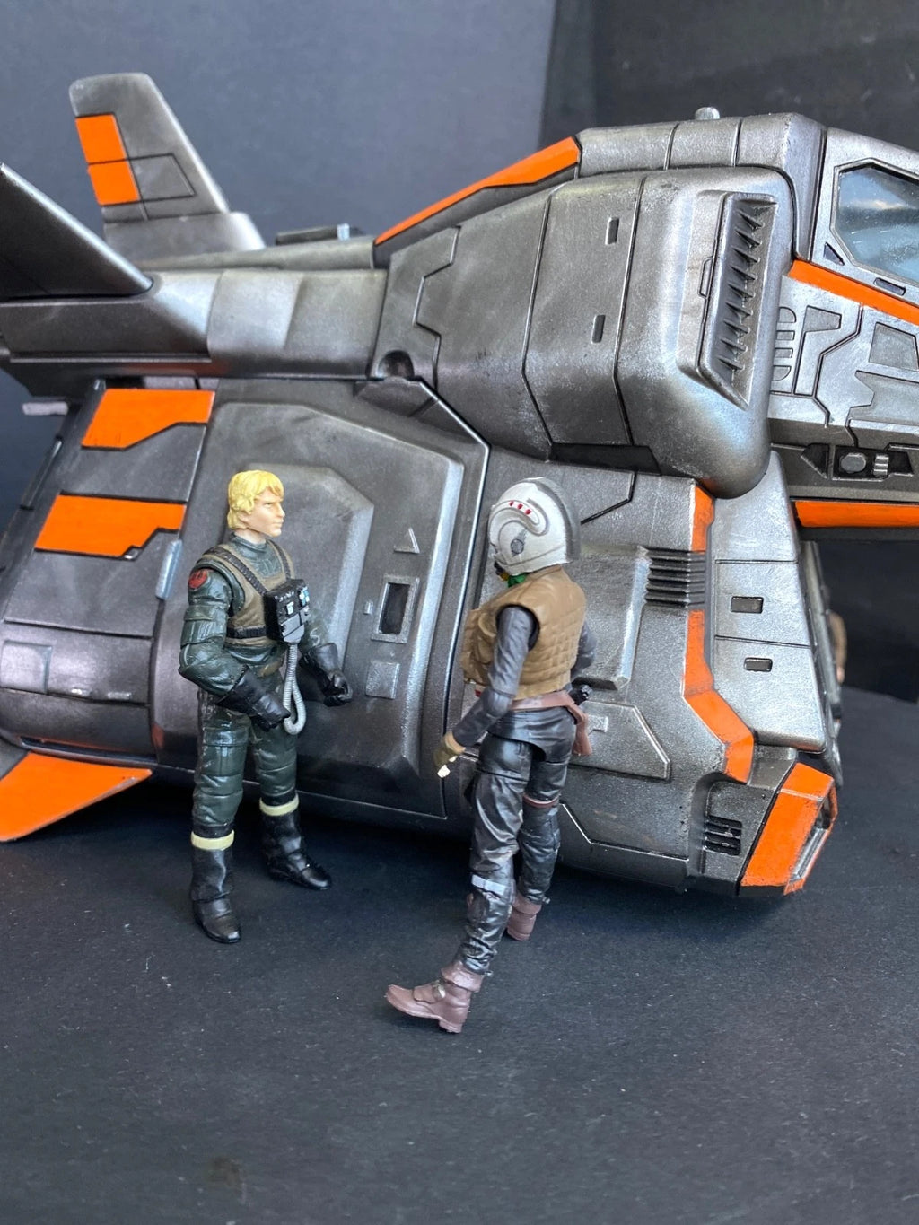 Star Wars Shuttle Gunship Transport Andor Rogue One Clone Wars vintage Custom