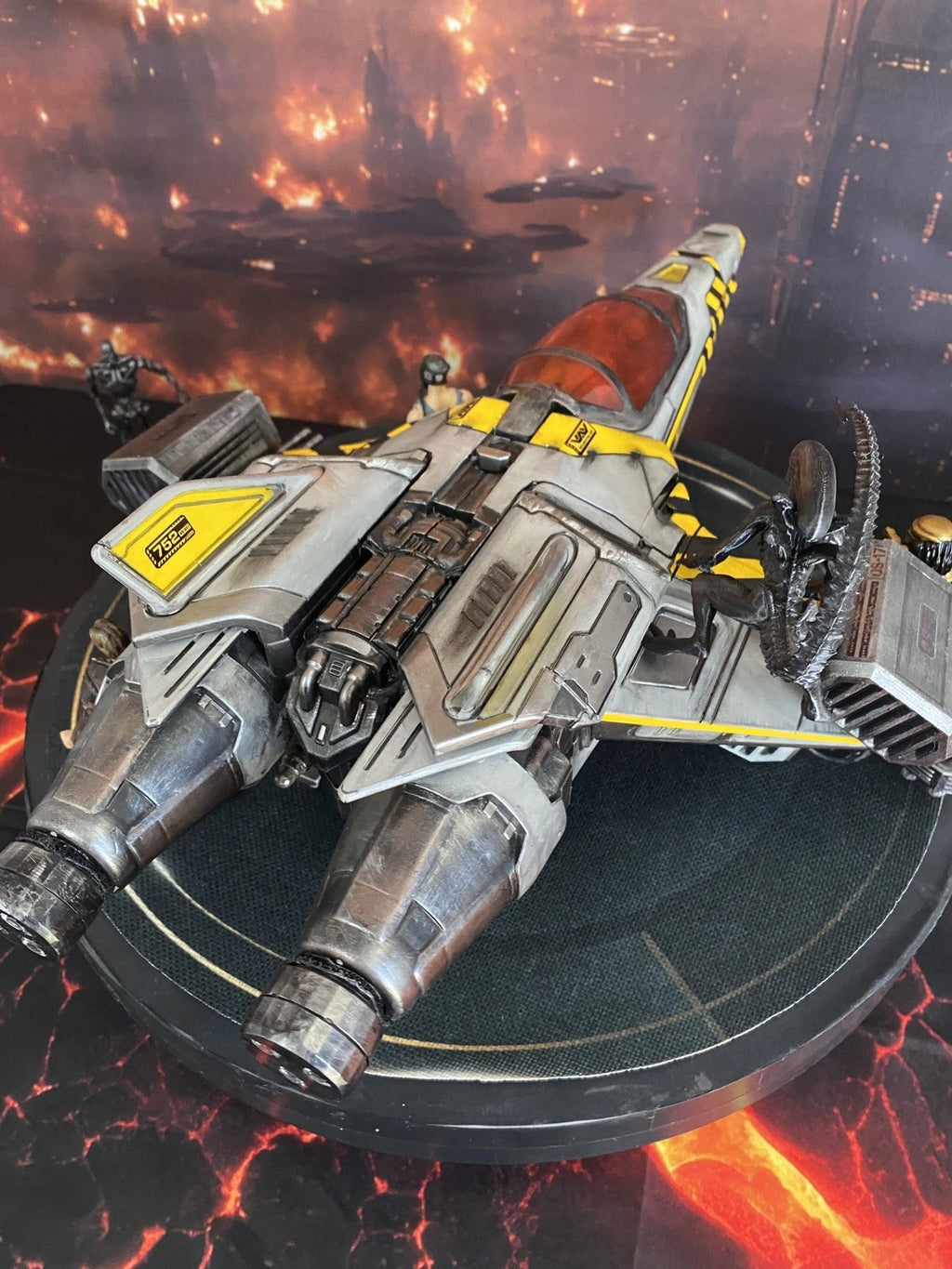 Weyland Yutani Aliens Gunship Colonial Marines Interceptor Romulus Earth Custom